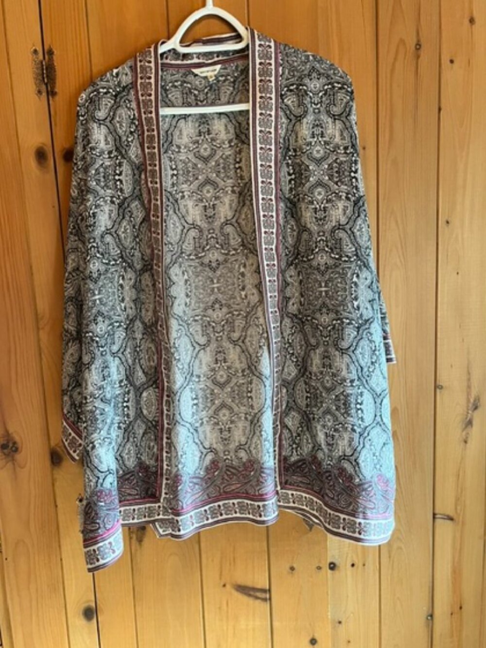 Paisley kimono style top